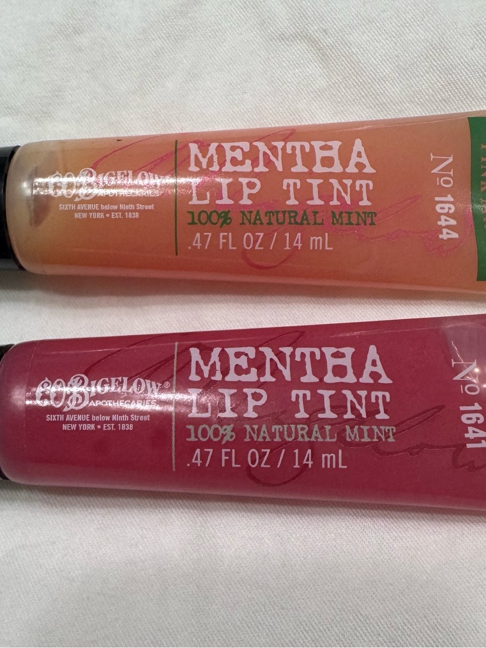 2 of Bath & Body Works Mentha Lip Tint - Peach & Berry Shades